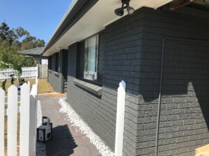 external-house-painting-charcoal-paint-over-brick-currumbin